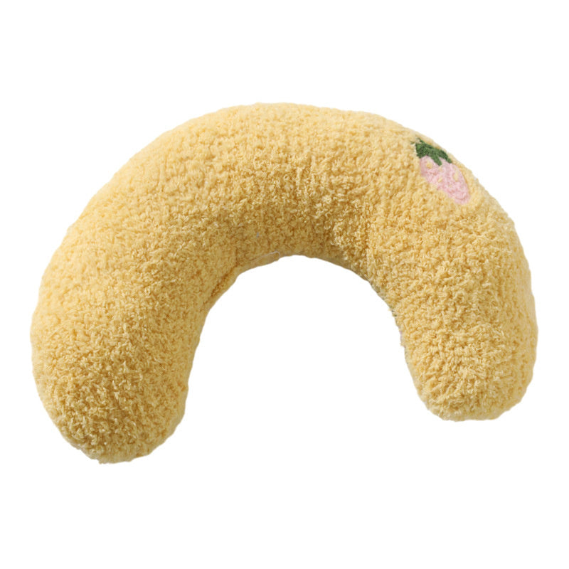 U-Shaped Pet Pillow for Cats & Dogs - Cozy Neck Support & Deep Sleep