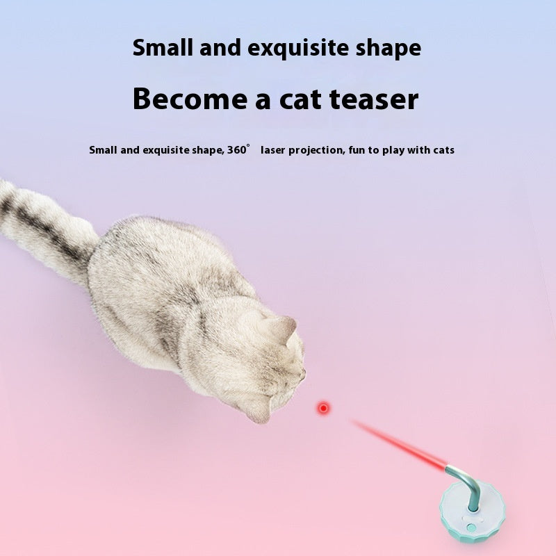 Smart Cat Umbrella Laser Toy: Interactive, USB-Charged Fun for Active Kittens